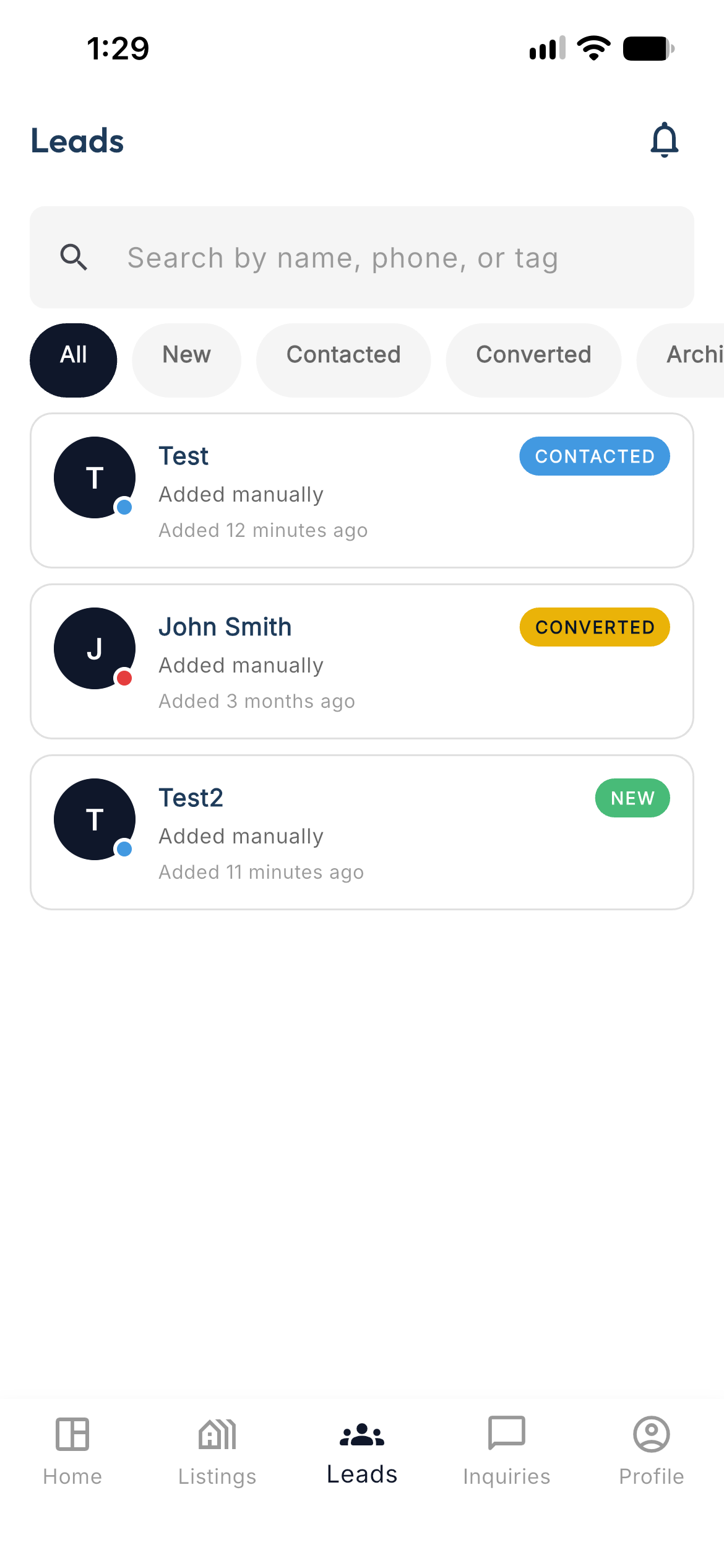 iProply mobile app for real estate agents — IMG 2071 screen